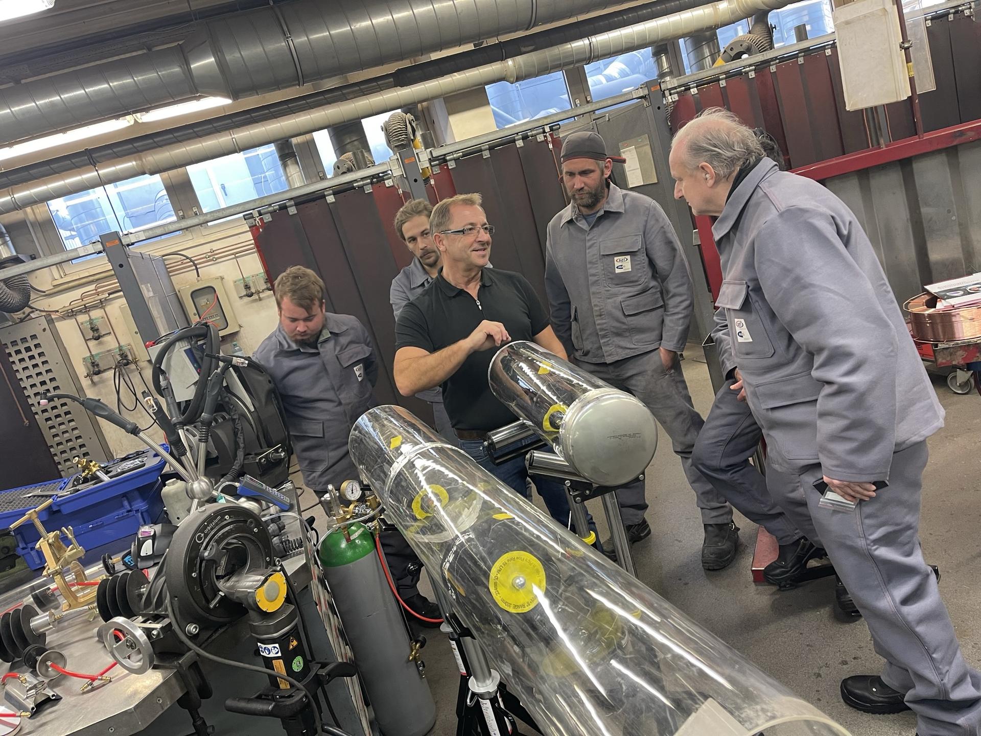 Fachvorstrag für den Bereich Schweißtechnik im Josef Hesoun Ausbildungszentrum