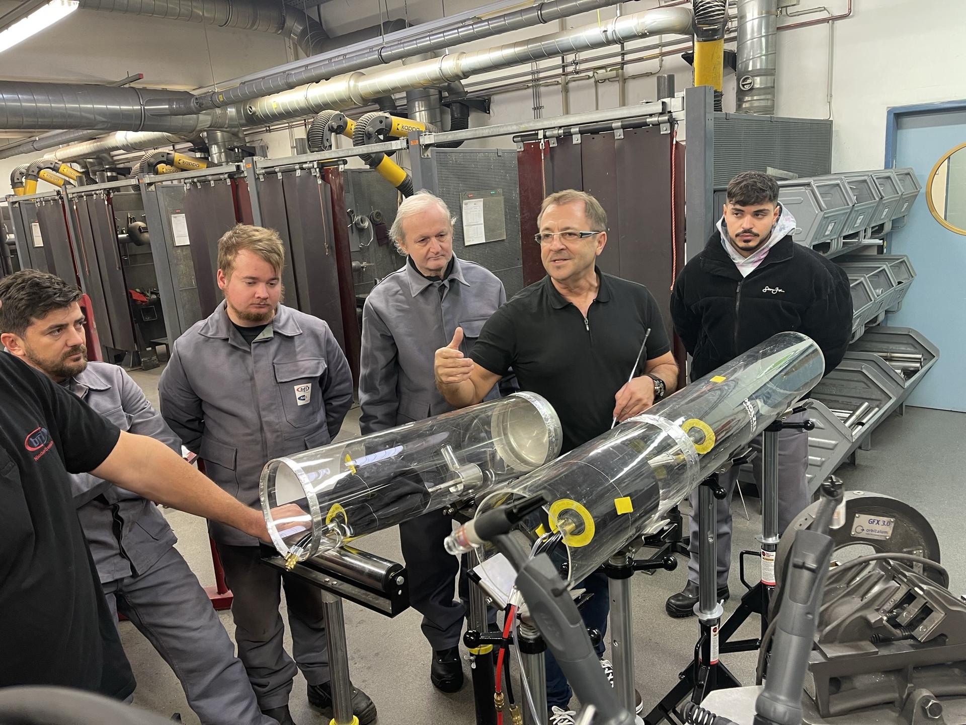 Fachvorstrag für den Bereich Schweißtechnik im Josef Hesoun Ausbildungszentrum