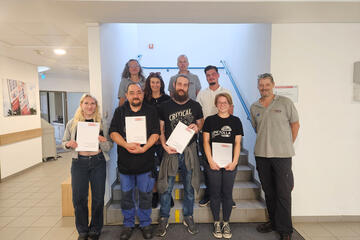 Gruppenbild der LAP Metall am 18.09.26