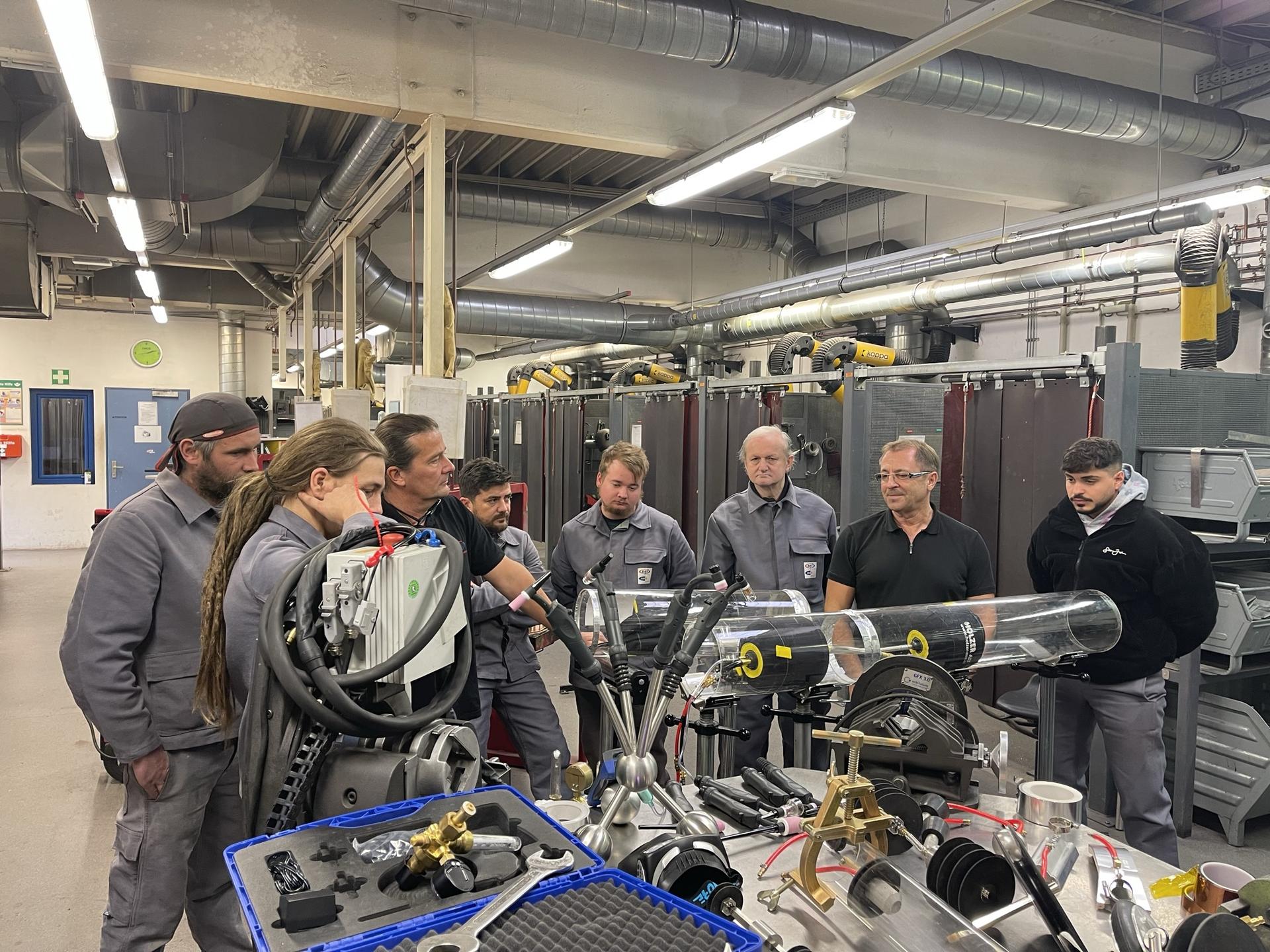 Fachvorstrag für den Bereich Schweißtechnik im Josef Hesoun Ausbildungszentrum